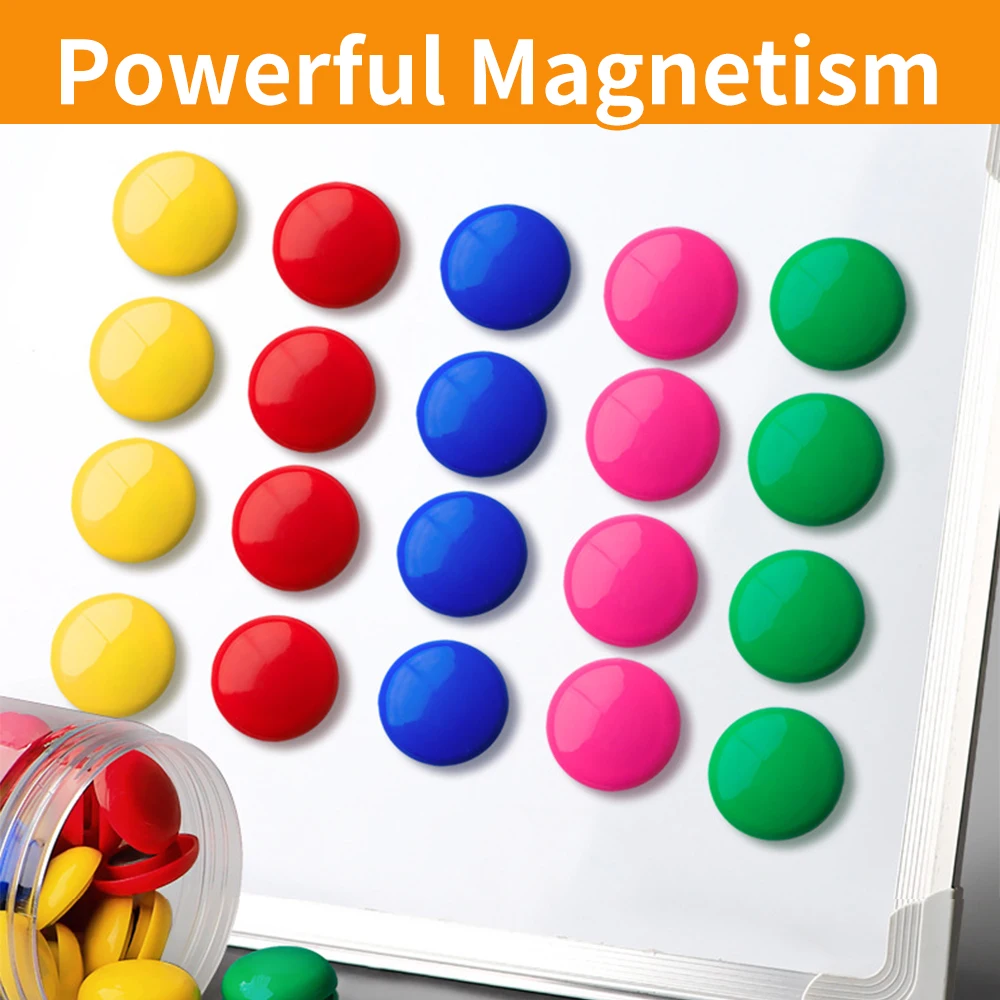 10/20/100Stck Magnet nagel 20mm Magnete chnalle Magnet Whiteboard Partikel Kühlschrank Aufkleber