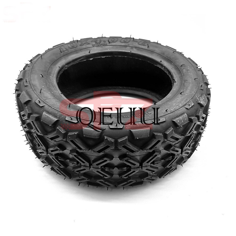 10x4.00-6 Tubeless Tyre 10 Inch Off-Road Vacuüm Band Gemeenschappelijk 3.50-6 Band Past Voor atv Onderdelen, elektrische Scooter