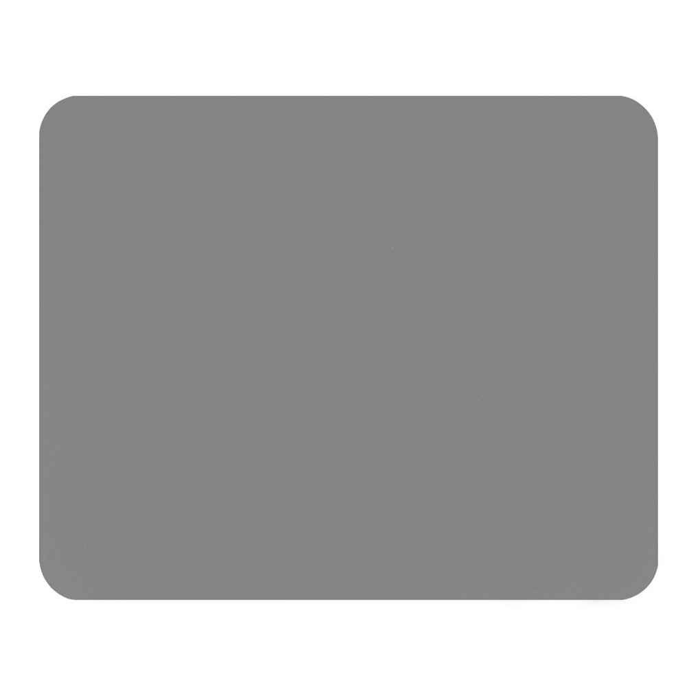 Effen Kleur Ultra Dunne Student Stof Gaming Muismat Kleurrijke Mat Smaakloos Non Slip: silvery grey