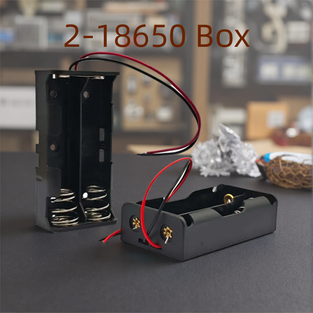 18650 Power Bank Cases 2 18650 Batterijhouder Opbergdoos Case 18650 Parallelle / Serie Aansluiting Batterijbox