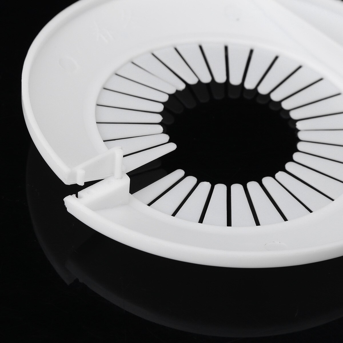 5/10 Water Pipe Decorations Snap On Plastic Radiator Escutcheon Drain Line Collar Cover Bathroom Kitchen Faucet Angle Valve Caps