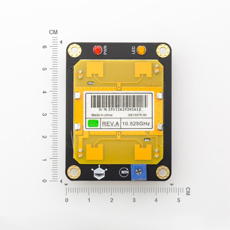 DFRobot Microwave Motion Sensor Detects Long Distance