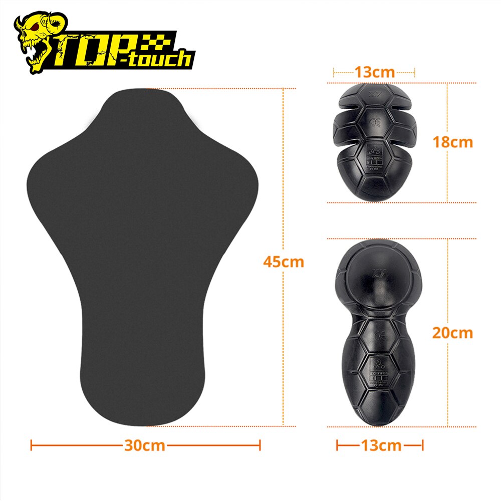 DUAHN Motorcycle Protective Gear Motocross CE Protector Elbow Pad Shoulder Pad Motorbike Body Armor Motorcycle Biker Equipment