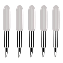 5pcs Deep Point Plotter Vinyl Cutter Offset Knife for Deepcut Blade Cricut Maker 3 Explore Air Roland Liyu Dia 2mm