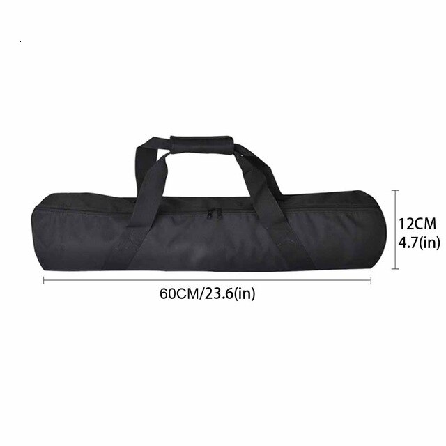 Rompin 55-120cm vistas schokbestendig, draagbaar en opvouwbaar, vishengel- en molentas, visgerei, reistas, opbergtas, gereedschapstas: 60cm