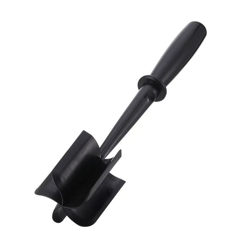 Meat Chopper Handheld Meat Chopper, Potato Salad and Tomato Chopper, Rice Mixing and Meat Stirring Chopper, Grinder: black