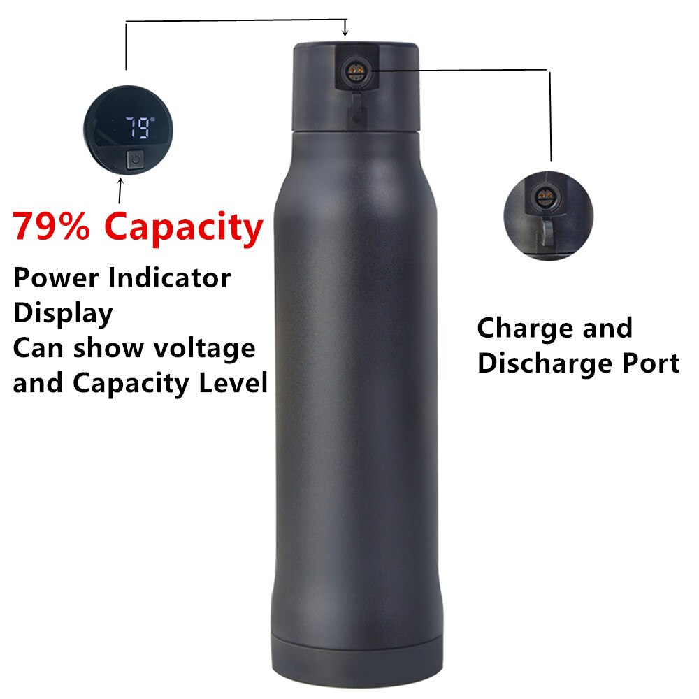Boîte de batterie pour vélo électrique 36v, 18650 cellules, nouvelle bouteille d&#39;eau, boîtier de batterie pour vélo de ville, noir, rouge, bleu, 30 pièces