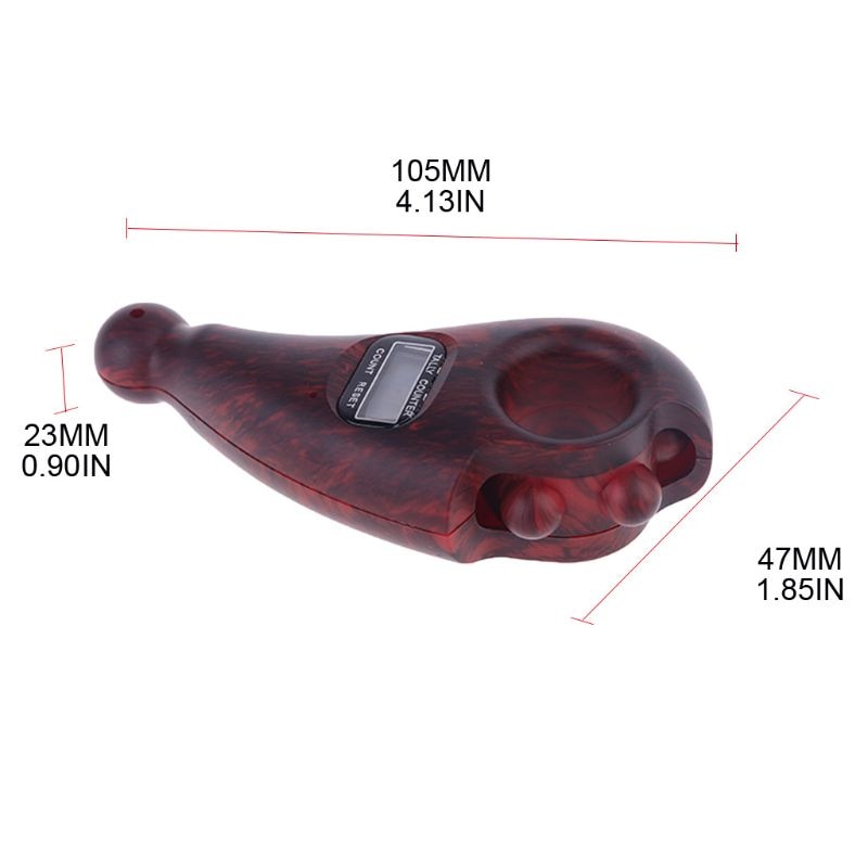 Portable Portable perles numériques compteur doigt jeu jouet arrêt automatique fonction de mémoire décompression détente outil