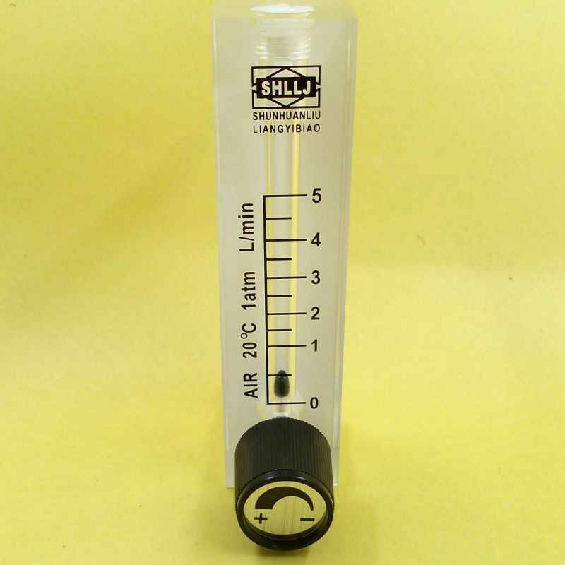 Air Oxygen Gas Flow Meter Sensor Flowmeter Caudalimetro Counter Indicator O2 Oxigen Gas Meter Flow Device Switch LZQ-6 0-5L/Min