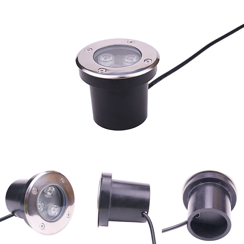 12V 24V Outdoor LED Lighting IP68 Waterproof Inground Landscape Light Lamp 1W 3W 7W 9W 15W