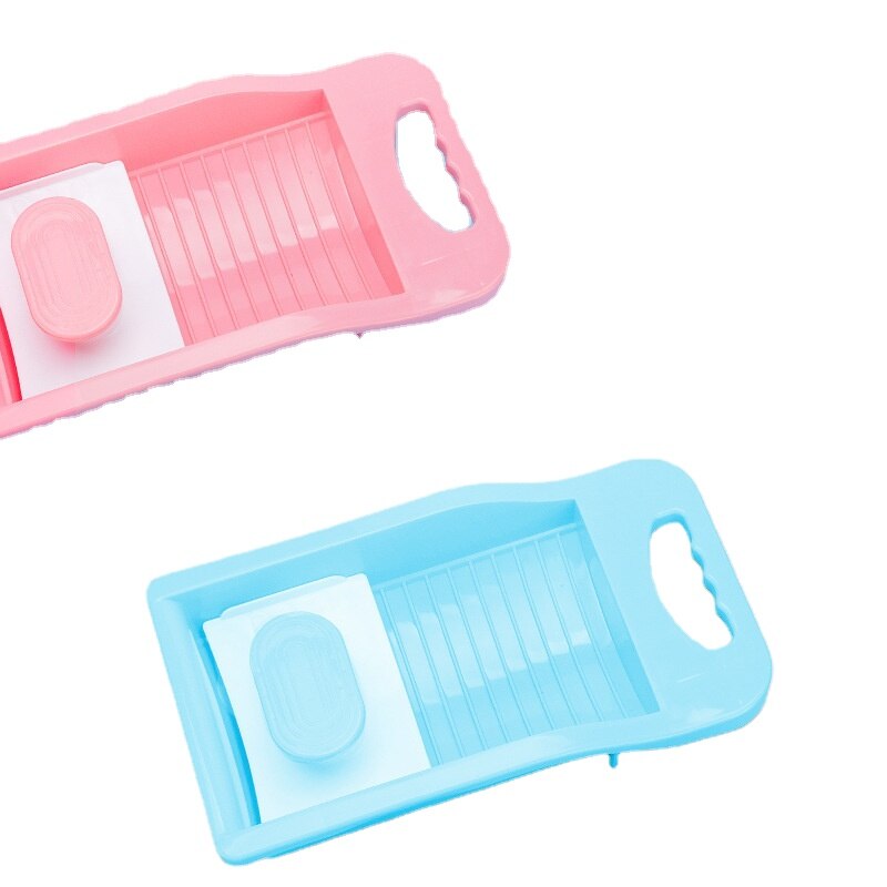 Tábua de lavar roupa íntima de plástico, portátil, tudo em um, mini meias, utensílios de limpeza, lavagem, roupa íntima