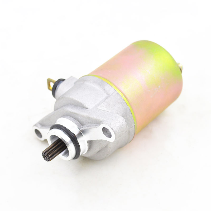 Motorcycle Engine Electric Starter Motor for GY6 50cc 60cc 80cc 139QMB Scooter Moped ATV Go Karts Dirt Bike Cable for