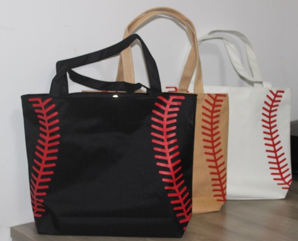 bolso de terciopelo de mujer pequeño de béisbol en stock en 4 colores, bolso de hombro, bolso de mano para mujer, bonito bolso de mano Canva para baloncesto