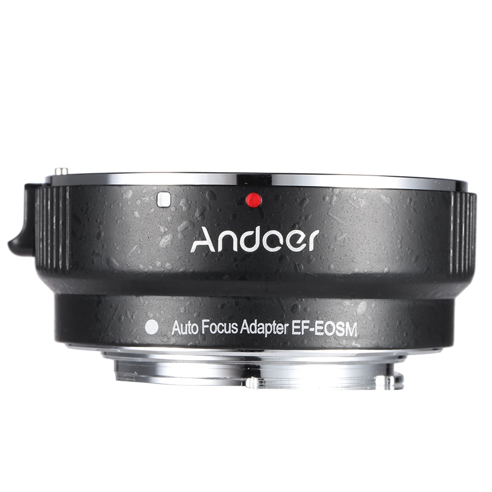 Andoer EF-EOSM Lens Mount Adapter Ring Voor Canon Ef/EF-S Serie Lens Naar Eos M EF-M M2 M3 M10 camera Body Ondersteuning Beeld Stabiliteit