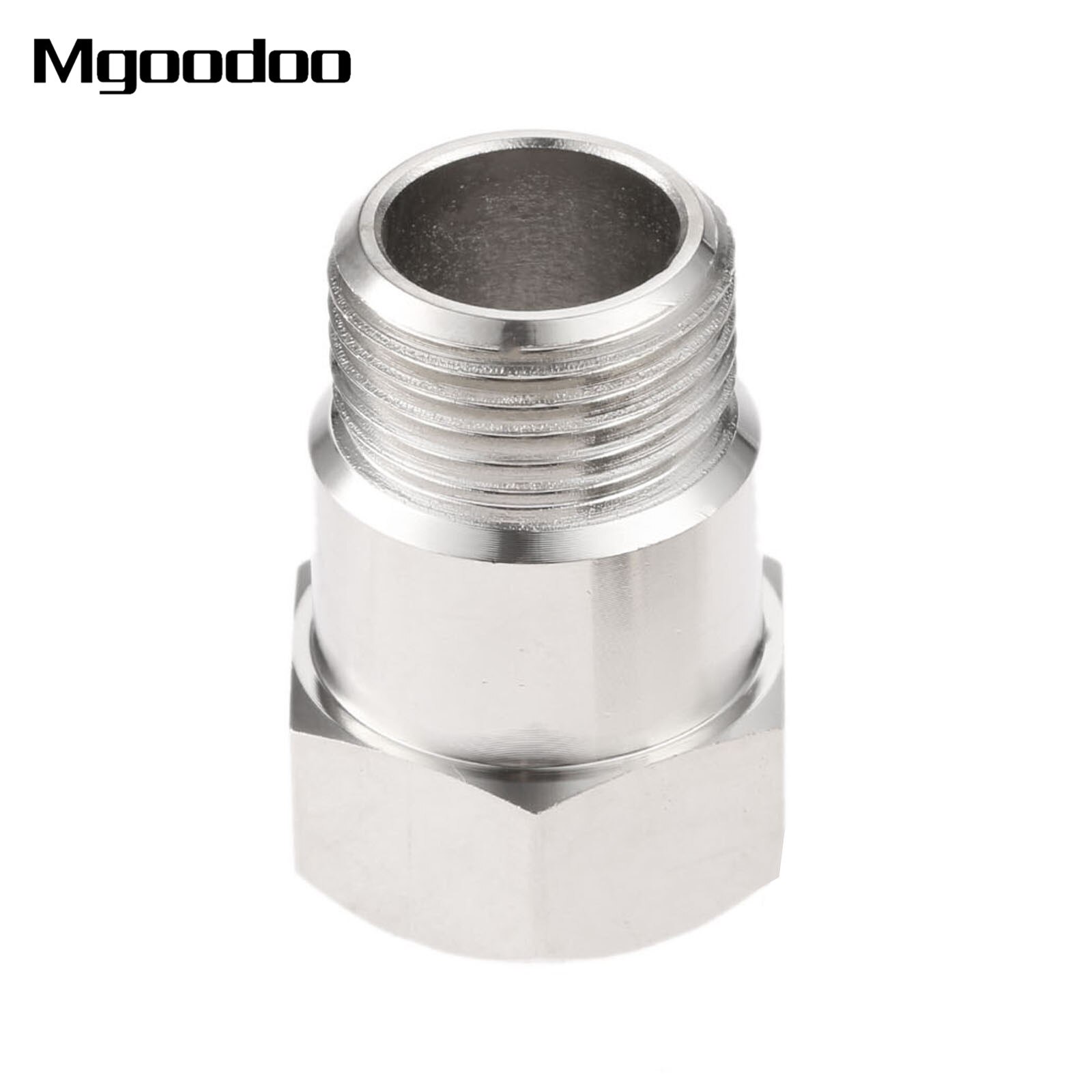 2Pcs Car Exhaust O2 Oxygen Sensor Test Pipe Extension Extender Adapter Spacer M18 X 1.5 Bung Thread 32mm Auto Parts