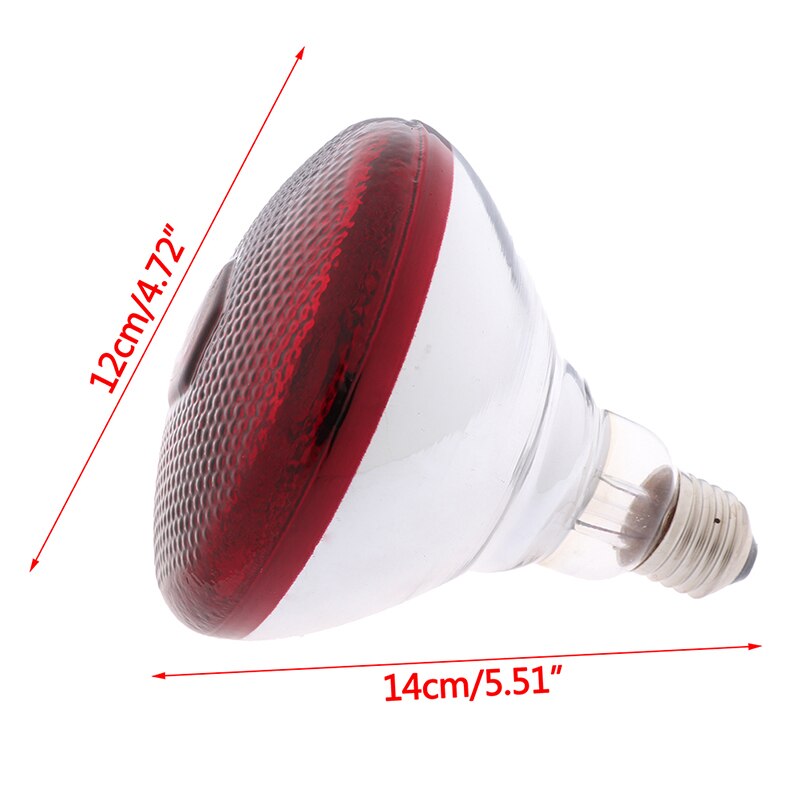 220V 100/150/200/250W/275W Thermal Lamp Smart Infrared LED Light Pet Brooder Hatch Chicken Piggy Dog Cat