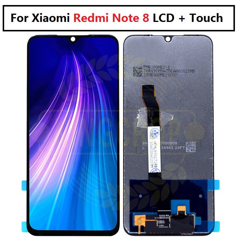 For Xiaomi Redmi Note 8 Pro LCD note8 pro M1906G7I Display Touch Screen Replacement For Redmi Note 8 LCD M1908C3JH Digitizer