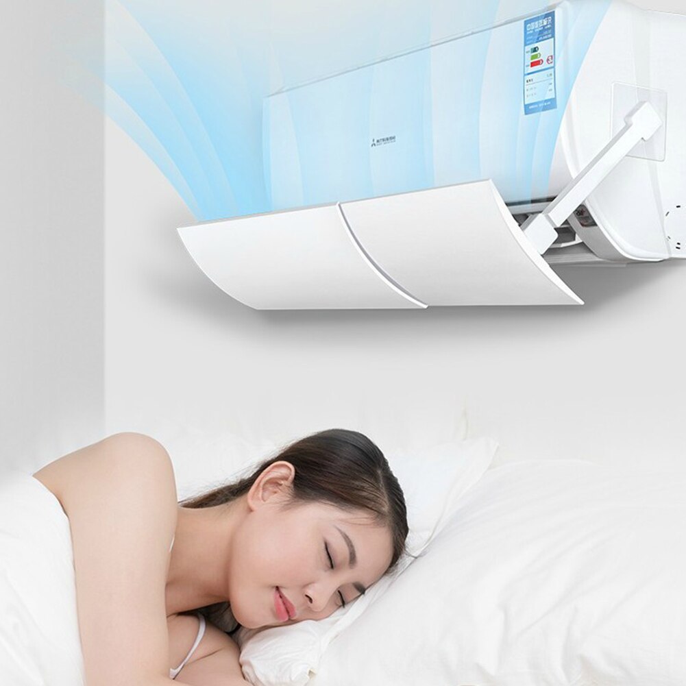 Folpus Klimaanlagen-Deflektor - Anti-Zugluft Windschutz Für Standklimageräte