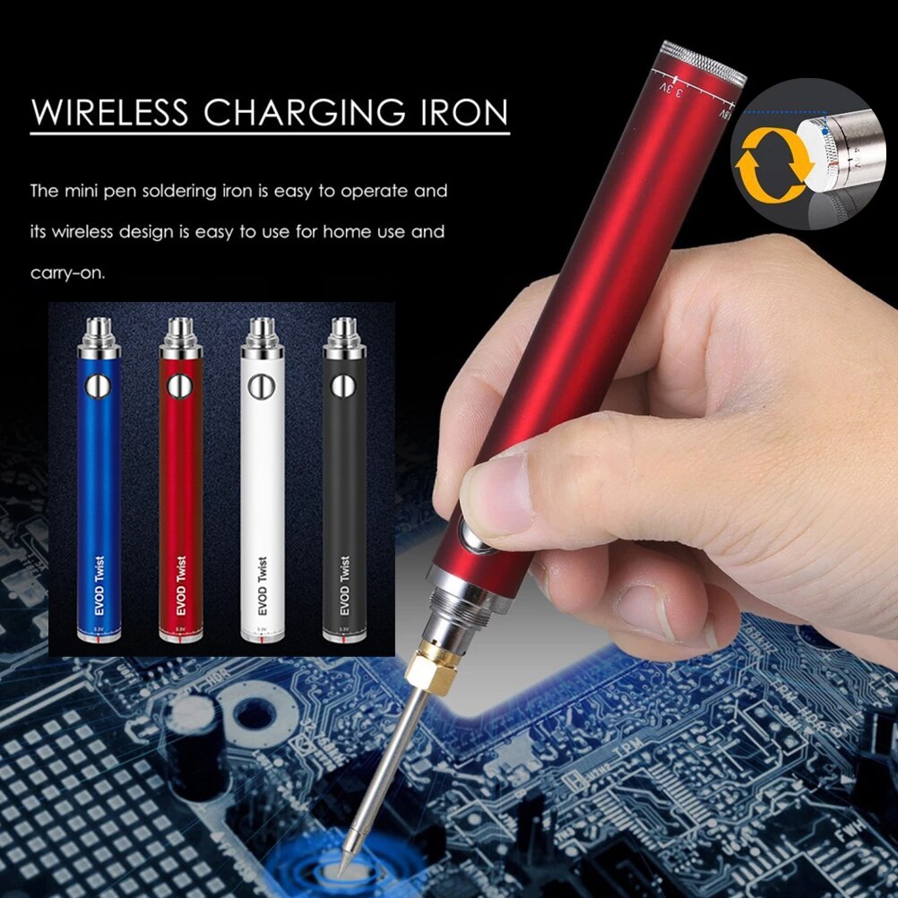 Wireless soldering iron portable rechargeable soldering iron usb soldering iron 510 interface soldering iron tip