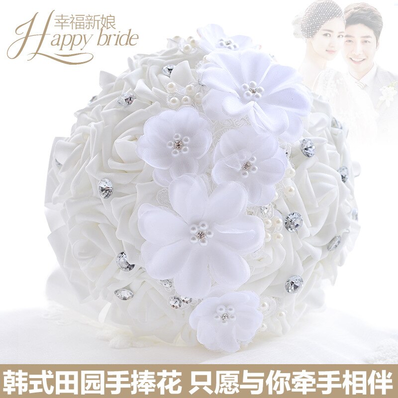 Wedding Bouquet Wedding Accessories Bridal Wedding Bouquet Handmade PE Roses Flowers