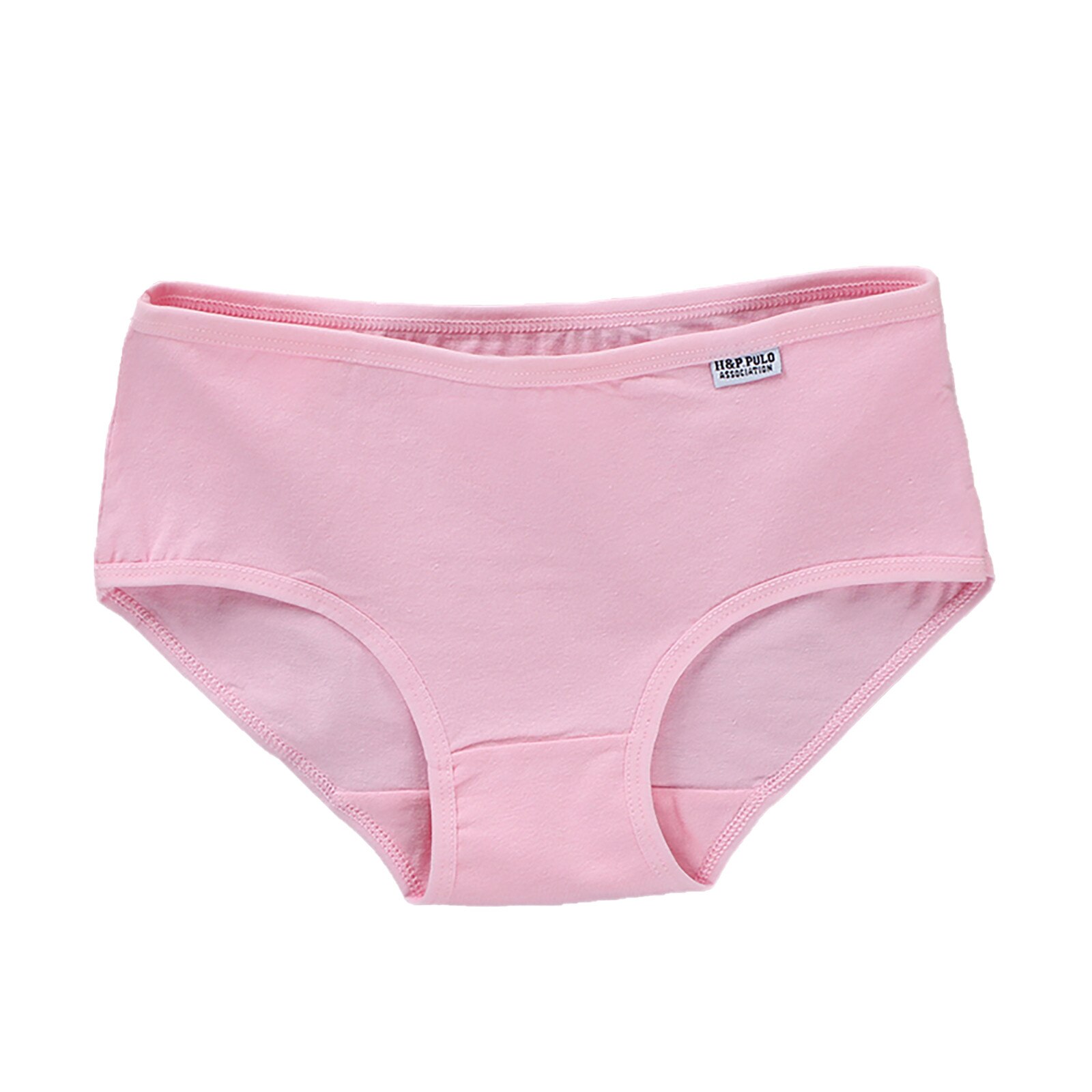 Underwear For Women Girls' Panties Underwear Pure Cotton Briefs Solid Low-rise Girls Panties Underpants Menstrual Panties: Pink