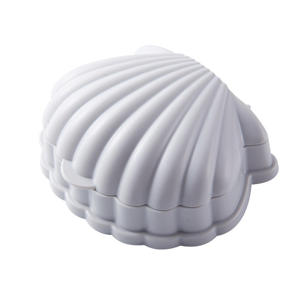 Kreatywna pokrywka kształt mydelniczka odpływ łazienkowy mydelniczka mydło podróżne przechowywanie ochraniać Obudowa akcesoria łazienkowe: Jasny szary