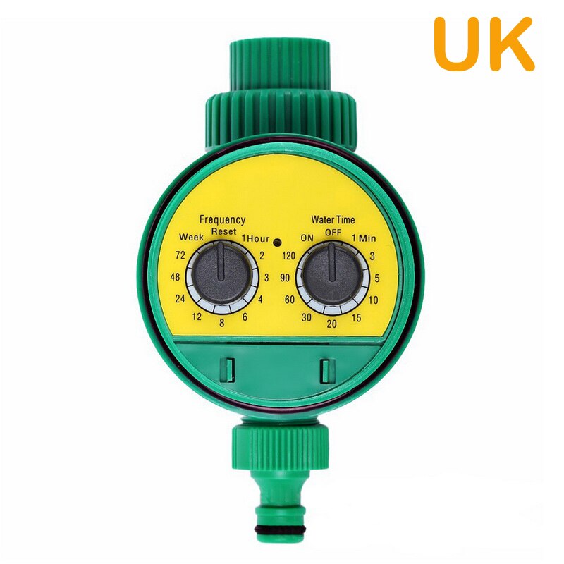 Automatic Watering Timer Irrigation Timer Ball Valve Electronic Irrigation Controller Water Timer For Garden Watering System: UK
