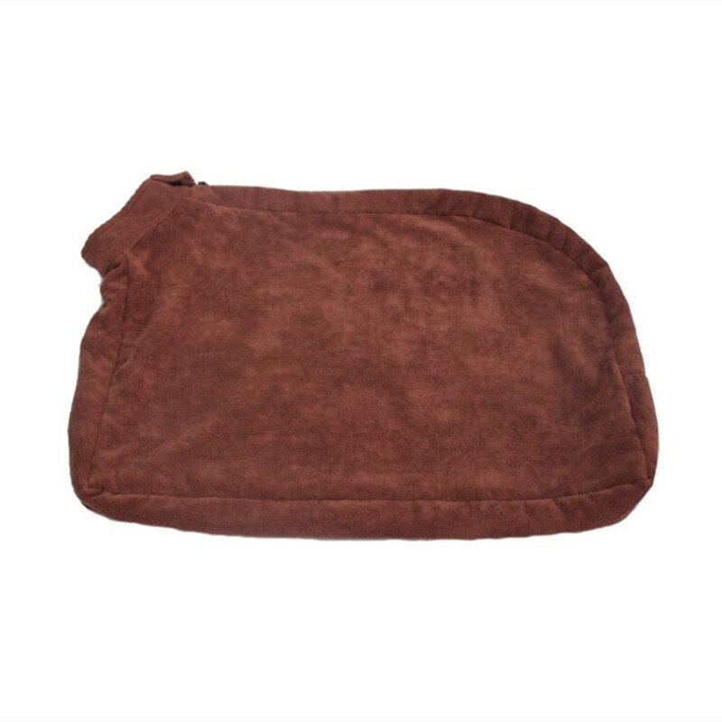Pet Towel Dog Bathrobe Super Absorbent Pet Drying Towel Microfiber Dog Bath Quick-Drying Cat Bath Small Medium Large Pet Cloak: brown / XS