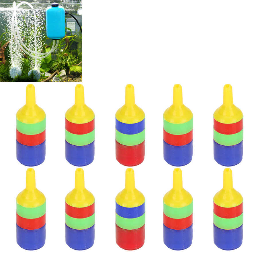 VANSUKY 10 cm aquarium aquarium uitstroomsteen, keramische luchtsteen diffusers, diepresolutie-zuurstof luchtpomp accessoires vissen aquatisch huisdier