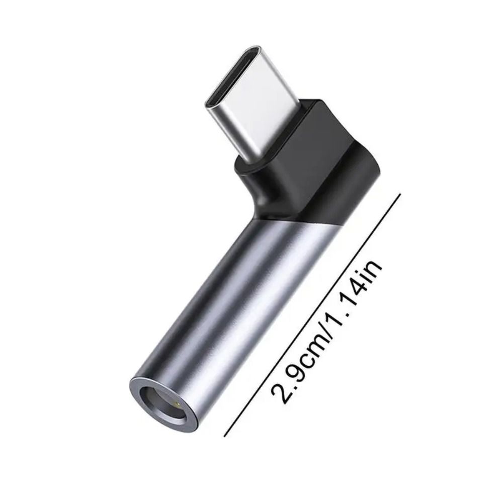Type-C To 3.5mm Headphone Adapter Right Angle Audio Earphone Adapter Usb C Mini Wired Headset Type C Converter