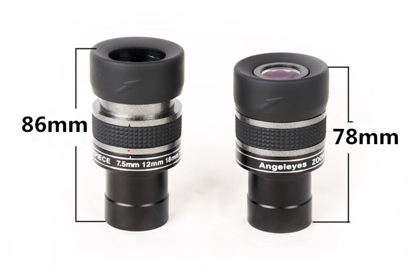 Angeleyes-telescopio de , telescopio ocular con Zoom de 7,5mm-22,5mm, planetas, película recubierta de HD verde
