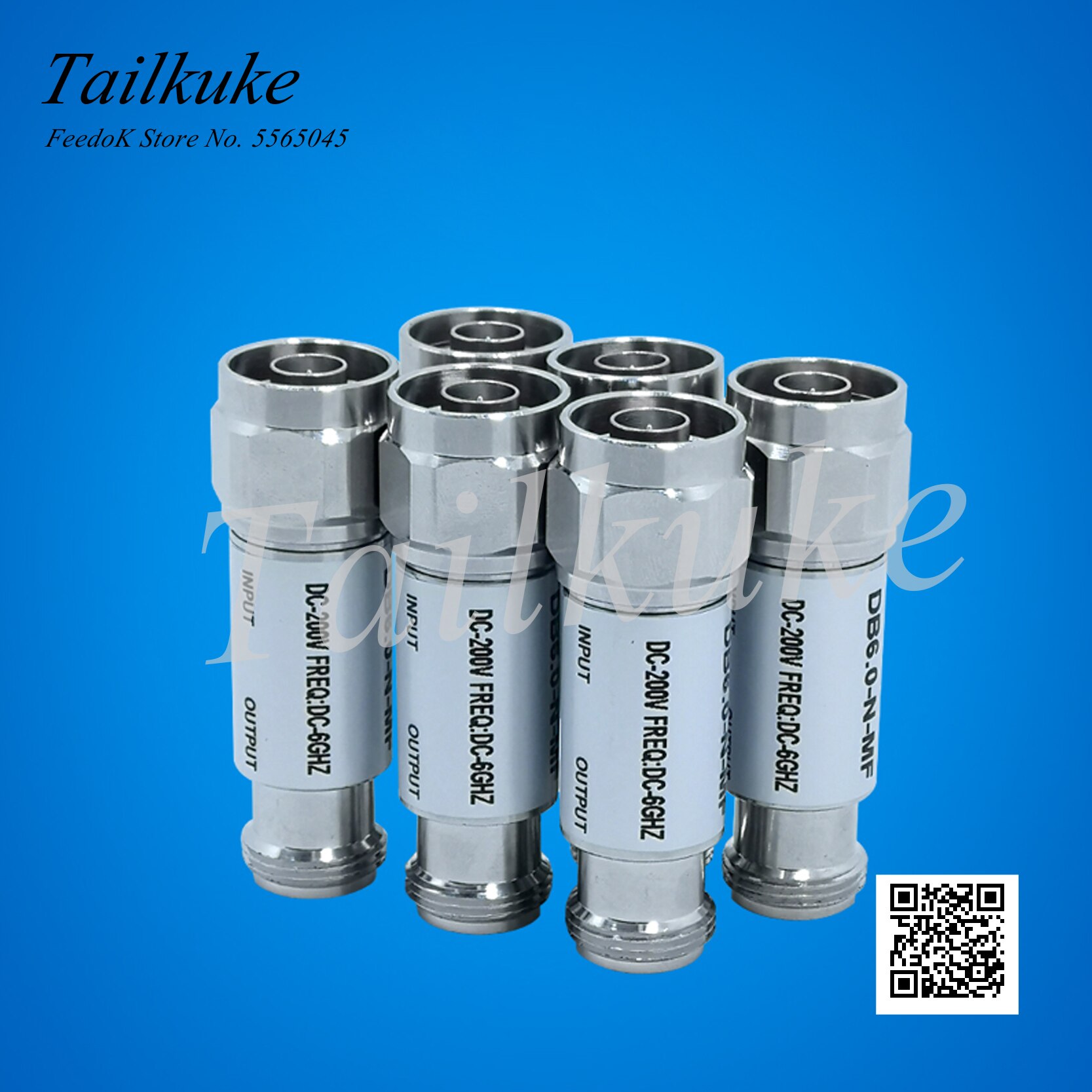 N Type DC Blocker DC Blocker Blocker DC BLOOK 6G Power 2W 5W 3G Optional Customization