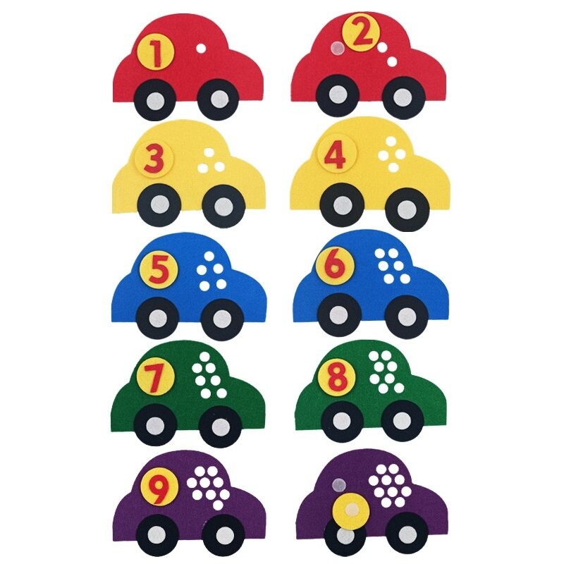 Juguetes Montessori de educación temprana para bebé, materiales de tejido Diy, rompecabezas, material didáctico de matemáticas, suministros para niños: Wj21-11
