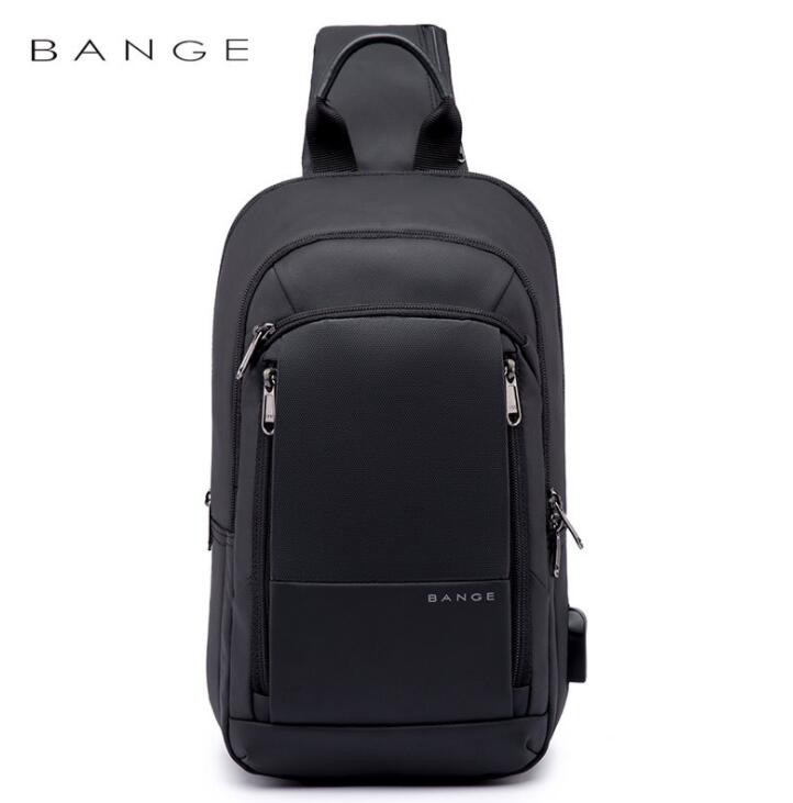 KAKA Men Backpack Pack Nylon Anti-theft Multifunction Crossbody Bag Shoulder Messenger Bags Male Waterproof Short Trip Chest Bag