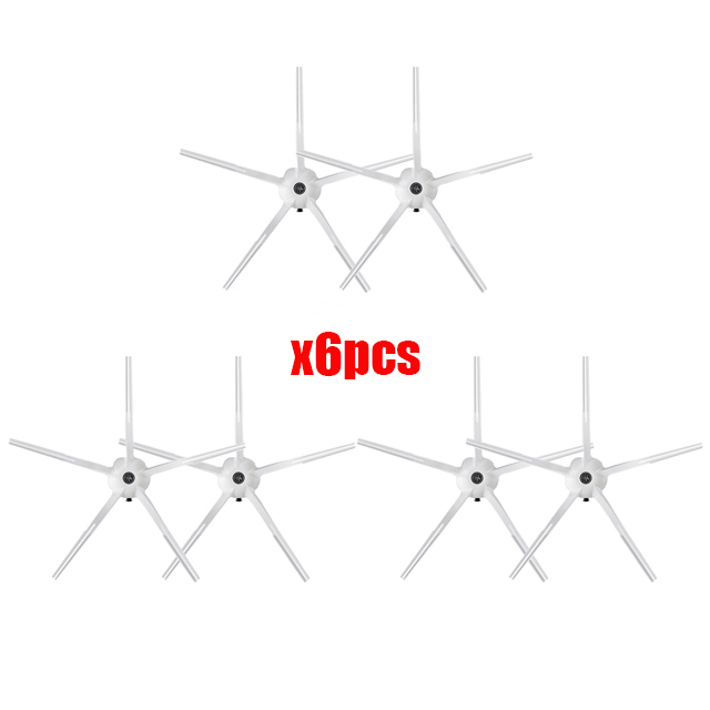 For XiaoMi Roborock s5 Max s6 MaxV s6 Pure Vacuum Spare Parts Water Tank Dust Box HEPA Filter Main Brush Mop Cloth Side Brush: Dark Khaki