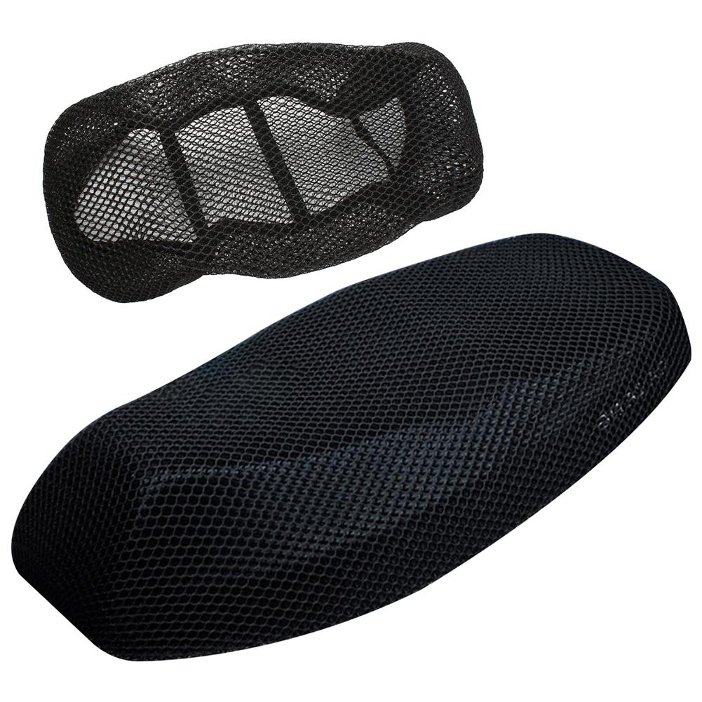 Summer Cool 3D Mesh Motorcycle Seat Cover Breathable Sun-proof Motorbike Scooter Seat Covers Cushion For Yamaha Suzuki