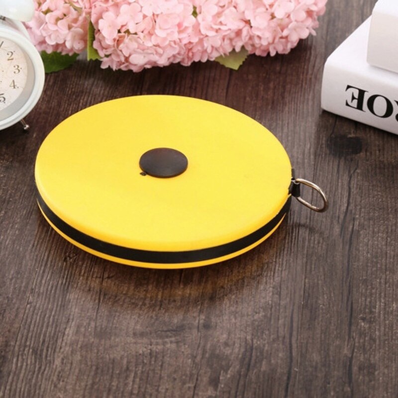 20m Hand Disc Flexible Ruler Measuring tool Fiber Leather Measuring Tape Hand Tools for Engineering Measuring
