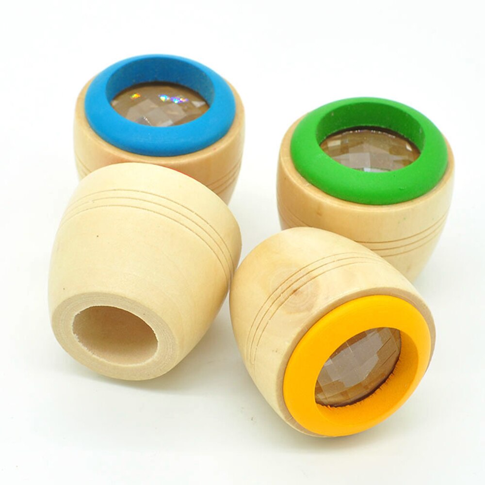 Houten Educatief Magic Kaleidoscope Baby Kid Kinderen Leren Puzzel Speelgoed L0097