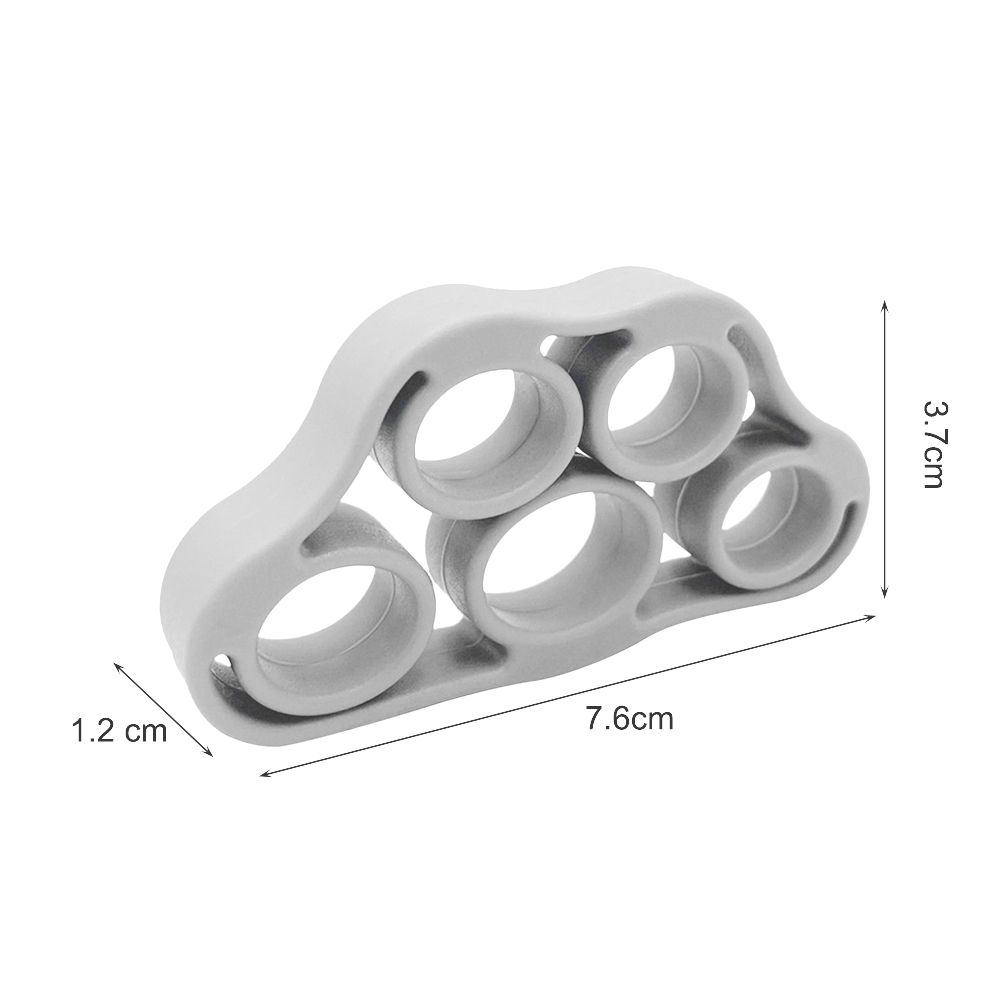 Hand greifer Silikon Finger Expander Übungs griff ziehen Ring Band Handgelenk Kraft Trainer Finger Trainer Widerstand Fitness: Freier Raum