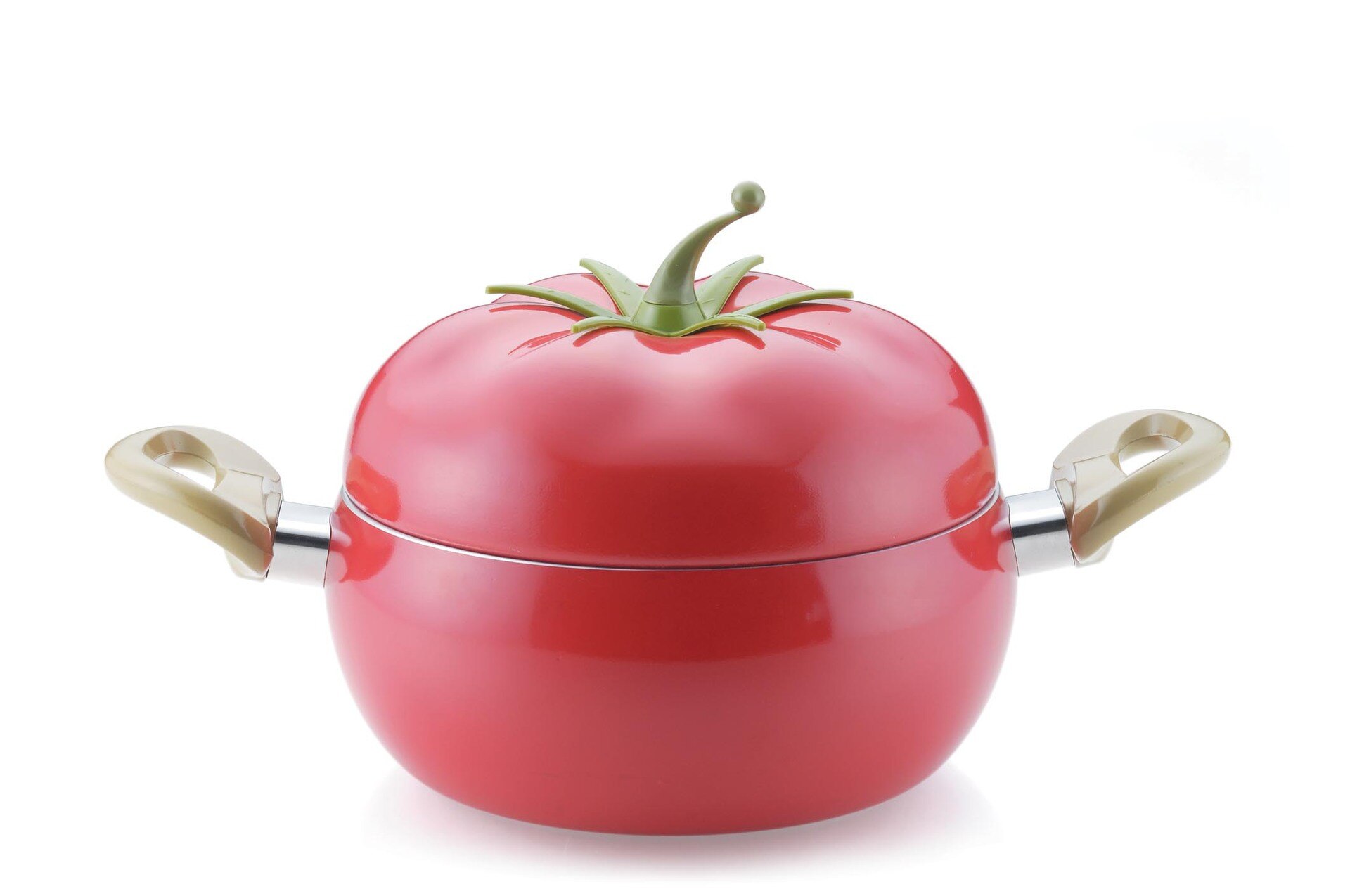 Marmite à soupe créative en alliage d'aluminium, cuisinière à gaz à Induction universelle en aluminium, Double oreilles, poêle à frire Wok: tomato soup pot