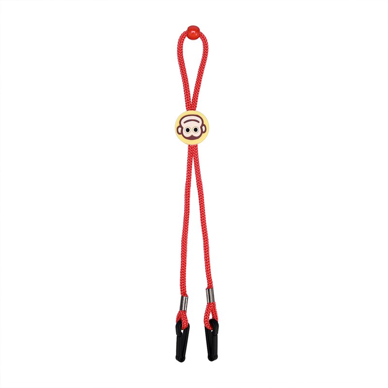 5 uds. De Mascarillas ajustables, cordón de máscara de seguridad práctico y práctico, soporte para oreja, cuerda, máscara facial portátil, cordón para colgar en el cuello: QC0008