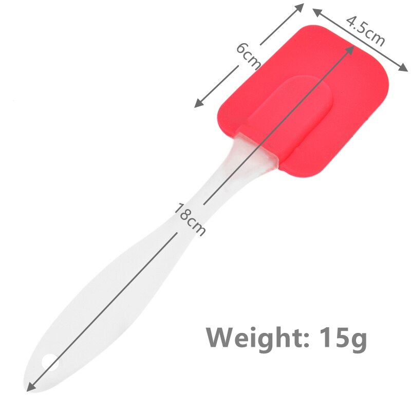 Espátula de silicona para crema, repostería de mantequilla, espátula para Tartas, espátula de cocina, cepillo para torta, herramientas de pastelería de alta resistencia a la temperatura