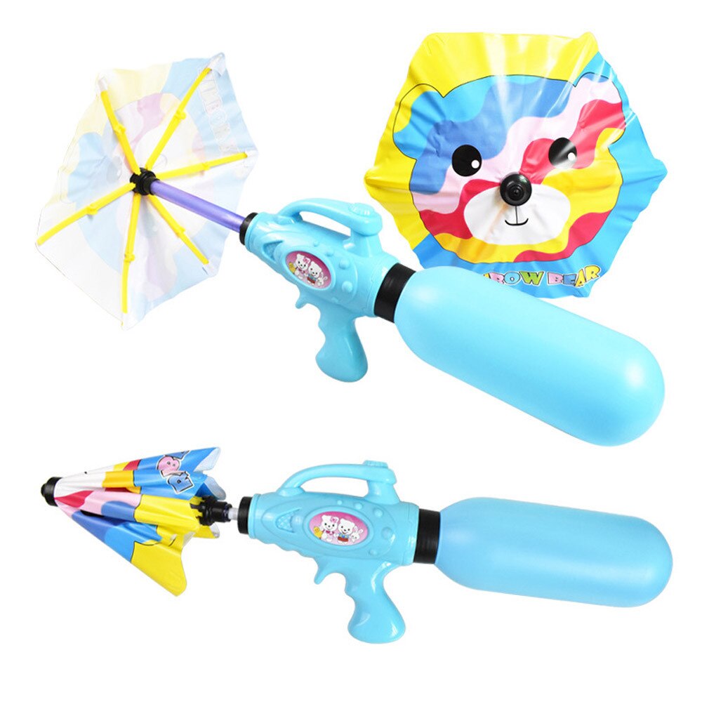 Water Gun With Umbrella Shield Toys Children Summer Outdoor Beach Bathing Rafting Playing Water Toys A1