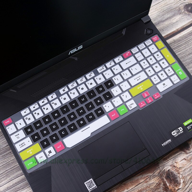 Gaming Laptop For ASUS TUF Gaming F15 FX506LH FX506LI FX506IV FX506 / Asus TUF F17 FX706LI FX706 FA706 Keyboard Cover Protector