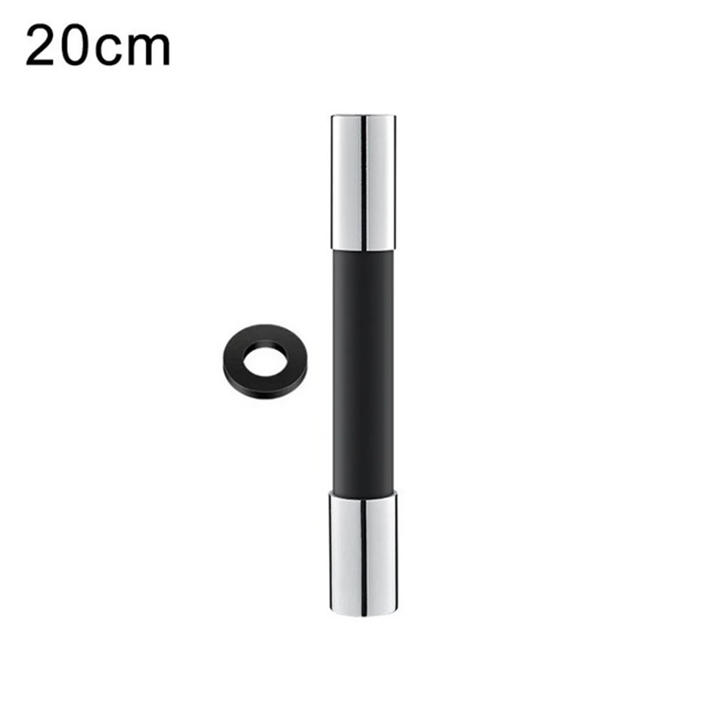 Extension de robinet de salle de bains, robinets de cuisine universels, buse de robinet d'eau 360 ° Adaptateur d'extension de douche rotative, accessoires de salle de bains: Argent
