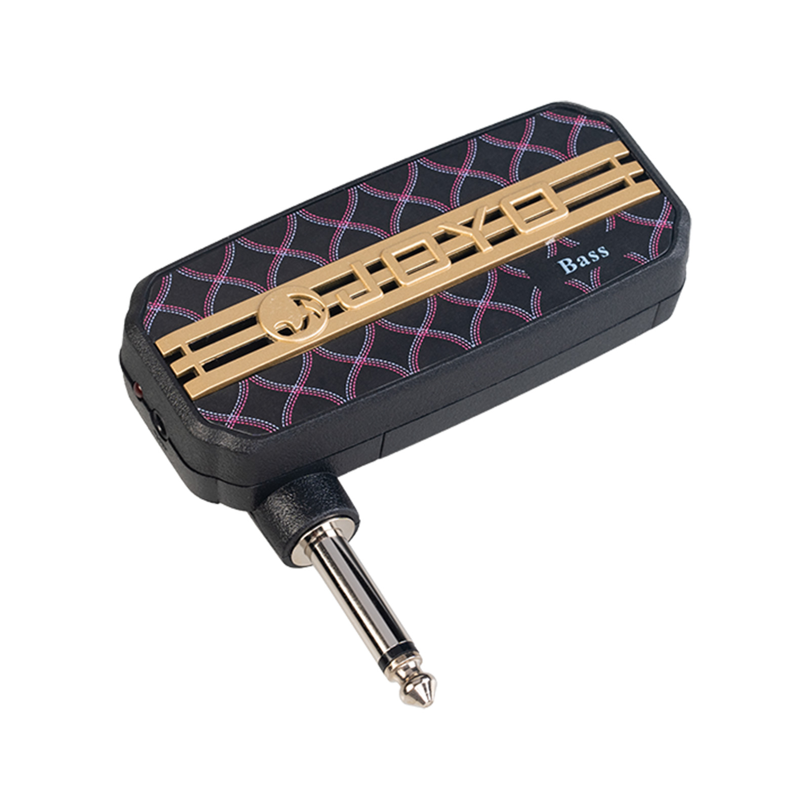Mini Amp Draagbare Elektrische Bass Hoofdtelefoonversterker 3.5Mm Plug Extra Audio Ingang Plug Play Speaker Mute Voor Elektrische Bas