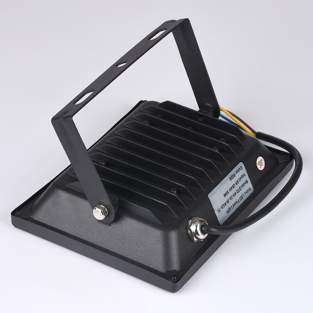 Led flomlys 10w 20w 30w 50w spotlight rgb/kaldhvit / varmhvit utvendig spotlight  ip65 led utelys