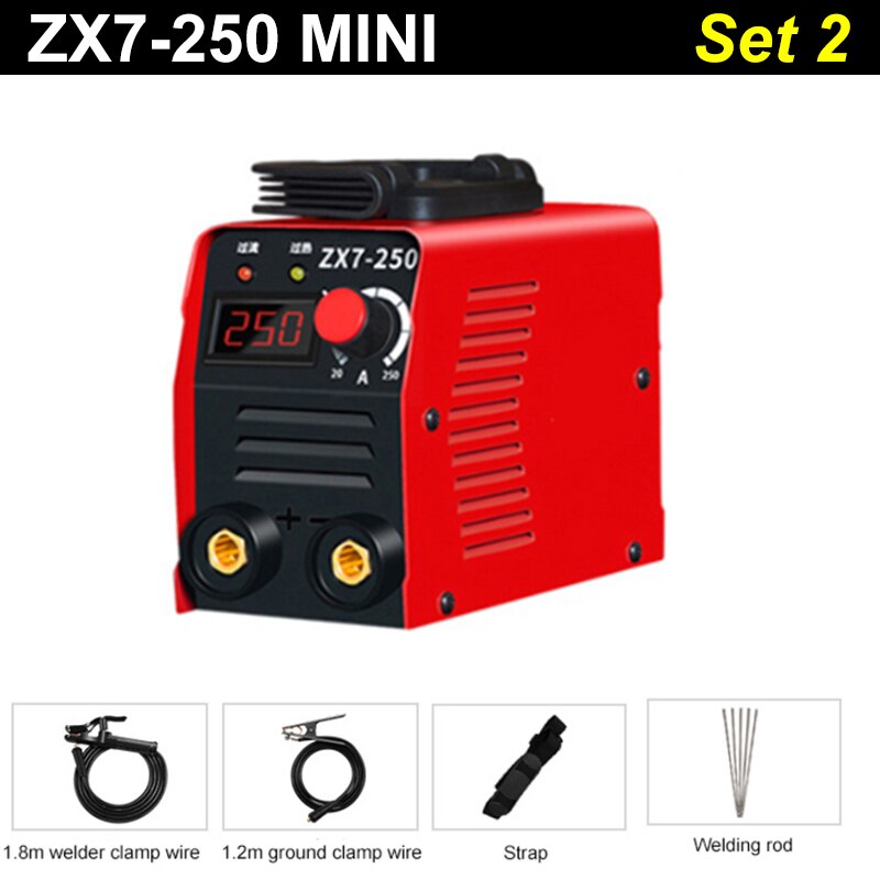 ARC IGBT Inverter Arc Electric Welding Machine 220V 250A MMA Welders for Welding Working Electric Working Power Tools: ZX7-250 MINI 2