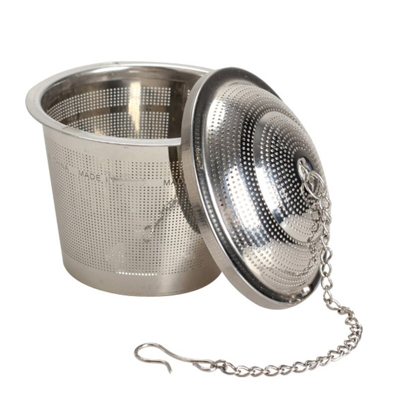 304 Stainless Steel Tea Mesh Ball Herbal Infuser Tea Strainer Filter SKD88