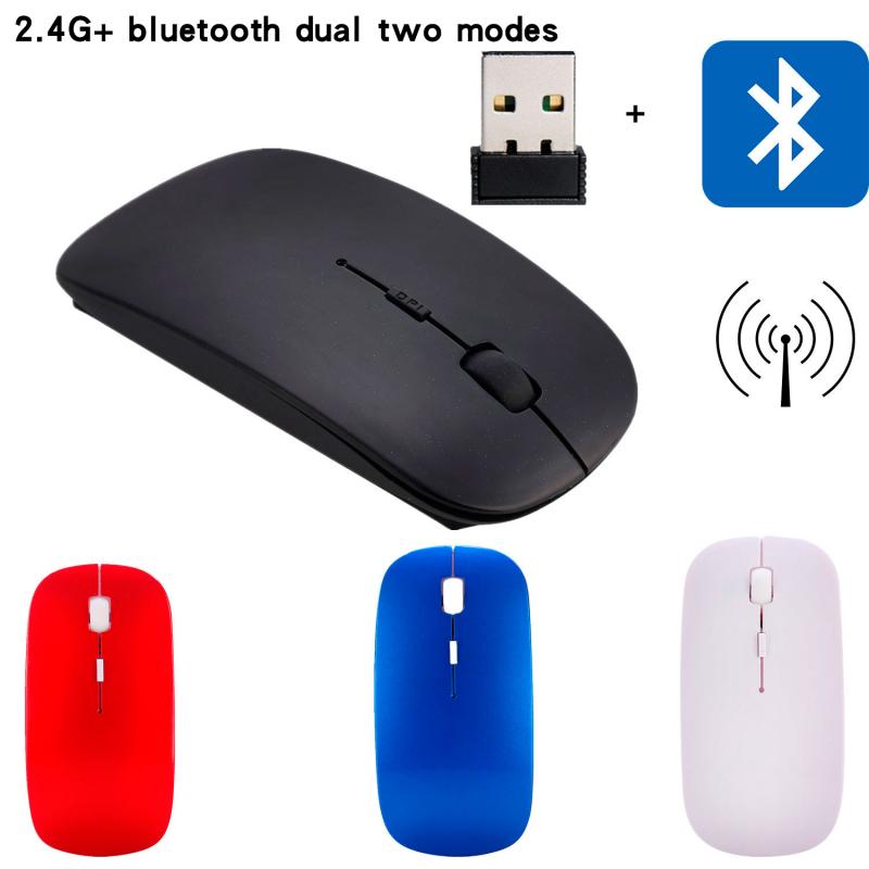 L3 Wireless Mouse 2.4G 1600DPI Bluetooth Dual-Mode Mouse For Laptop Notebook PC Computer Peripherals